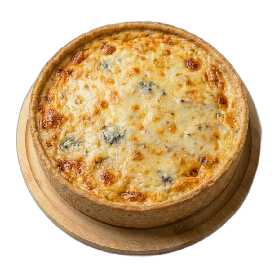 Four Cheese Soufflé Quiche