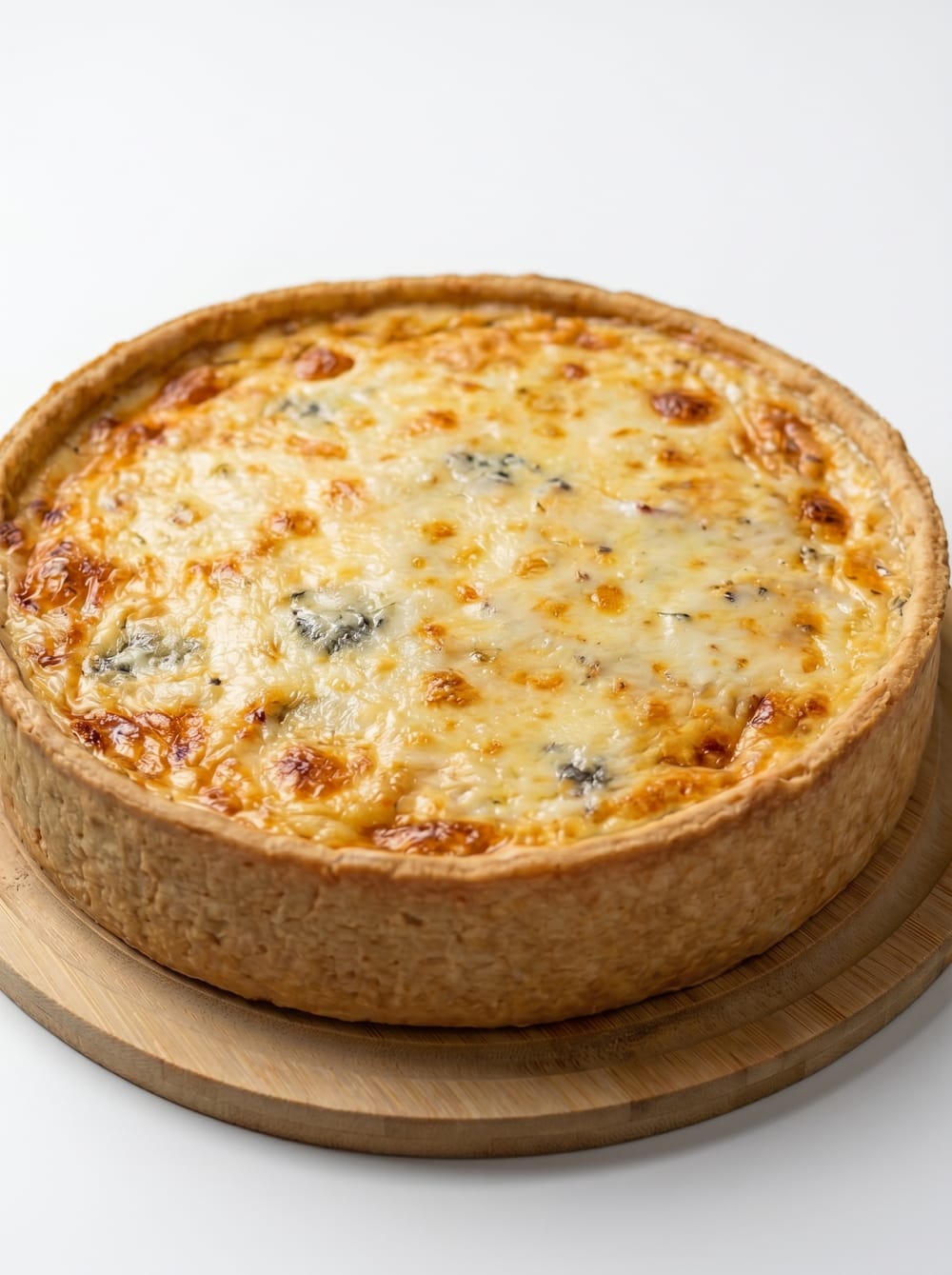 Four Cheese Soufflé Quiche